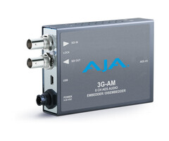 Aja AJA 3G-AM - 8-Channel AES Embedder/Disembedder with BNC Breakout Cable