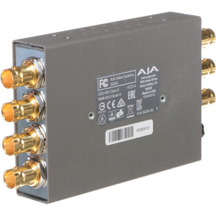 Aja AJA 3GDA - 1x6 3G/HD/SD Reclocking Distribution Amplifier
