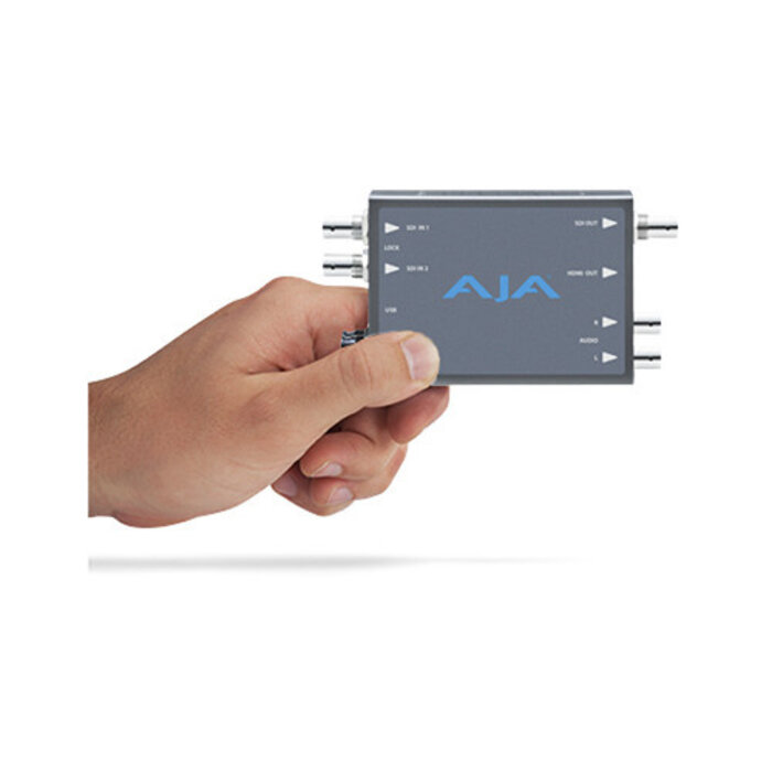 Aja AJA Hi5-12G 4K/UltraHD (12G-SDI) to HDMI 2.0 Converter