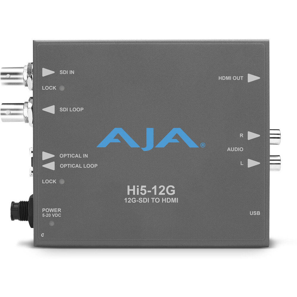 Aja AJA Hi5-4K-Plus Pristine 3G-SDI to HDMI 2.0 Conversion