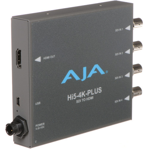 Aja AJA Hi5-4K-Plus Pristine 3G-SDI to HDMI 2.0 Conversion