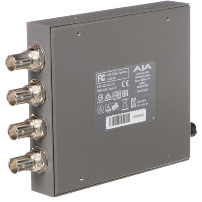 Aja AJA HA5-4K 4K HDMI to 4K SDI Mini converter