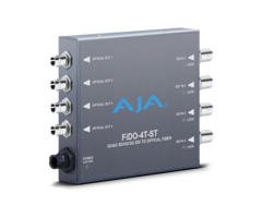 Aja AJA FiDO-4T-ST 4-Channel 3G-SDI to Single-Mode ST Fiber Transmitter