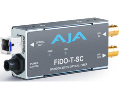 Aja AJA FiDO-T-SC 1-Channel 3G-SDI to Single-Mode SC Fiber Transmitter