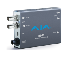 Aja AJA HDP3 3G-SDI to DVI-D and Audio Converter