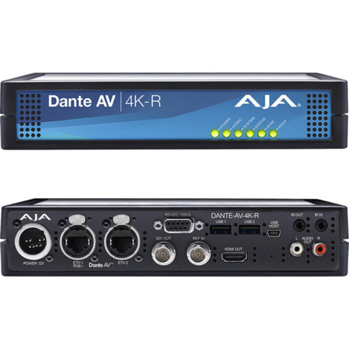 Aja AJA Dante AV 12G-SDI/HDMI 4K Receiver