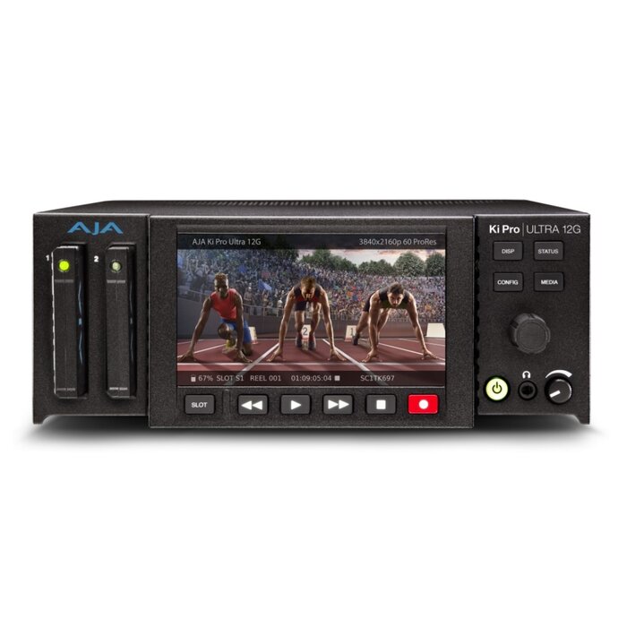 Aja AJA Ki Pro Ultra 12G 12G-SDI 4K/UHD/HD Recorder and Player Multi-Channel HD Recorder