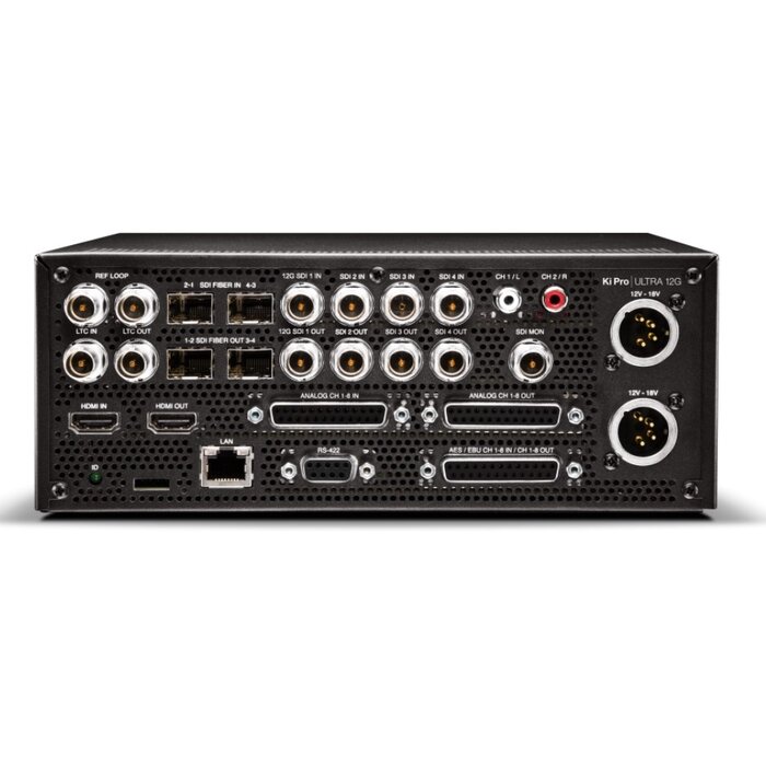Aja AJA Ki Pro Ultra 12G 12G-SDI 4K/UHD/HD Recorder and Player Multi-Channel HD Recorder