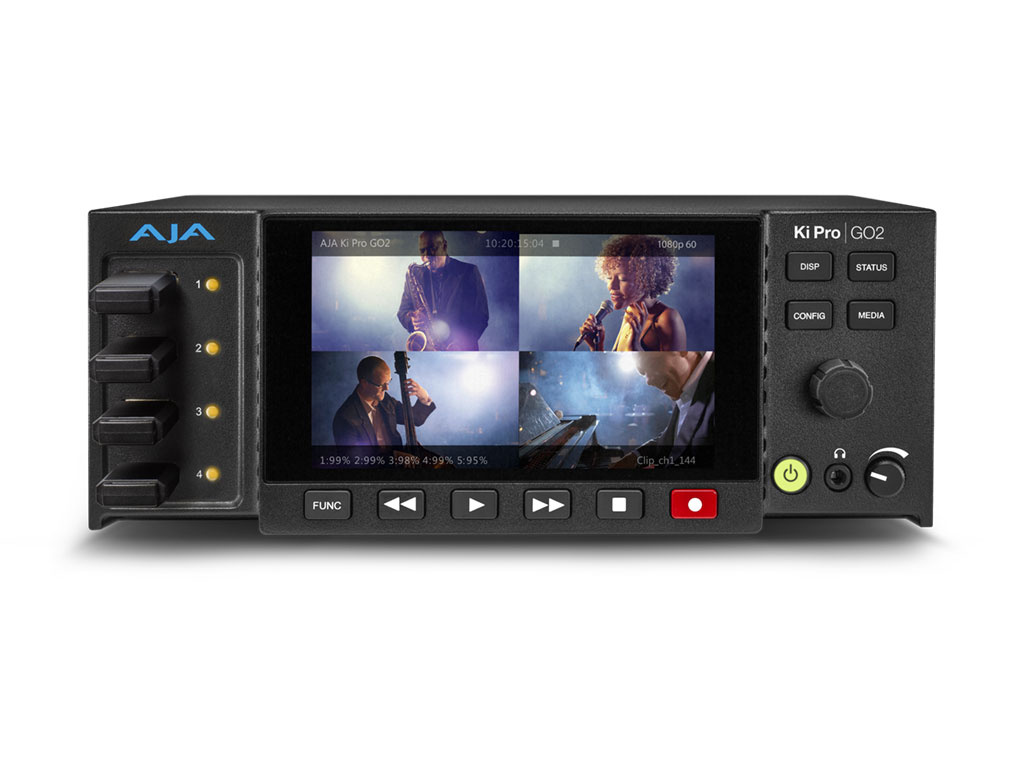Aja AJA Ki Pro GO2 Multichannel H.264/H.265 Recorder/Player