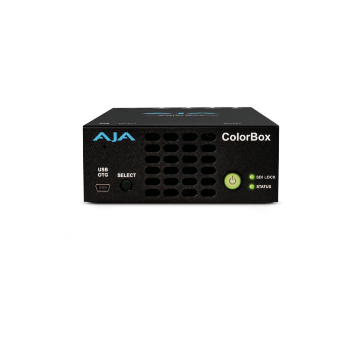 Aja Aja Colorbox - In-line HDR/SDR Algorithmic and LUT Color Transforms