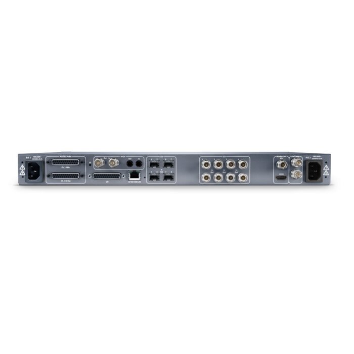 Aja AJA FS4 4-Channel 2K/HD/SD or 1-Channel 4K/UltraHD Frame Sync and Up, Down, Cross-Converter