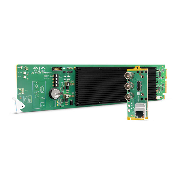 Aja AJA OG-ColorBox - openGear In-line HDR/SDR Algorithmic and LUT Color Transformer