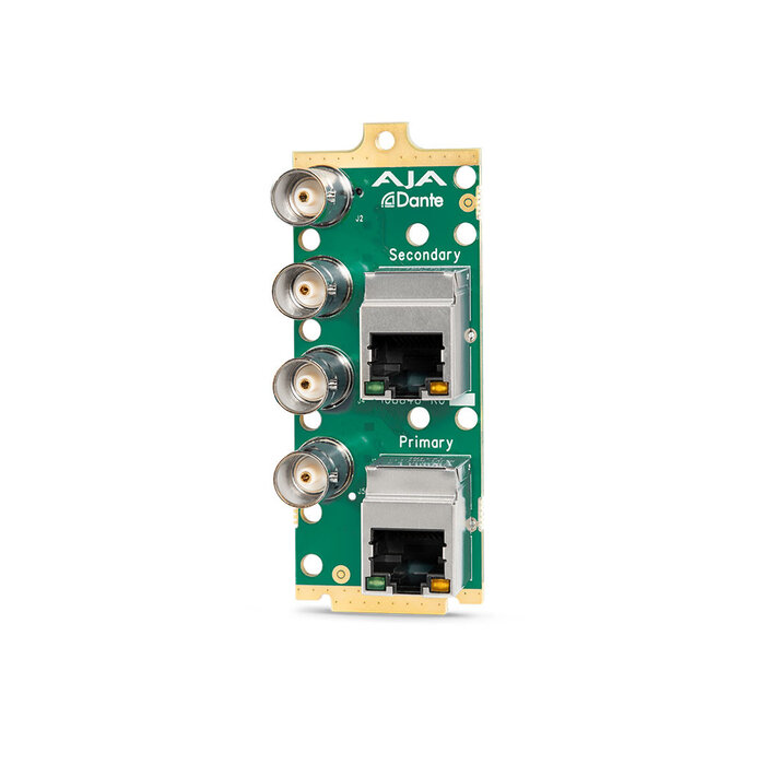 Aja AJA OG-DANTE-12GAM openGear 12G-SDI/DANTE 64-Channel Embedder/Disembedder