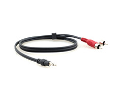 Kramer Kramer C-A35M/2RAM 3,5 mm naar 2 RCA Breakout-kabel 4,6m