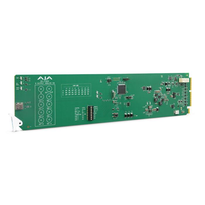 Aja AJA OG-C10DA - Analog Video 1x9 openGear Distribution Amplifier