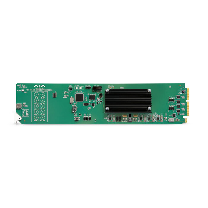 Aja AJA OG-12G-AM -  16-Channel AES/EBU Audio Embedder/Disembedder