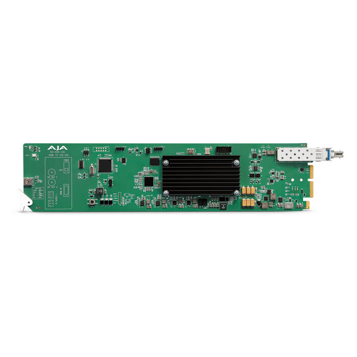 Aja AJA OG-HA5-12G-T-ST - HDMI 2.0 to 12G-SDI Converters with Fiber 12G ST transmitter
