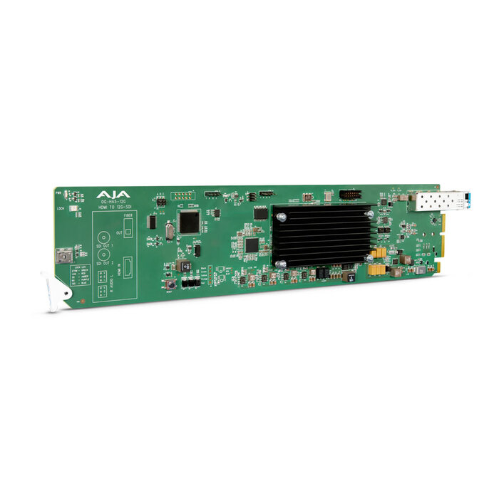 Aja AJA OG-HA5-12G-T - HDMI 2.0 to 12G-SDI Converters with Fiber 12G LC Transmitter