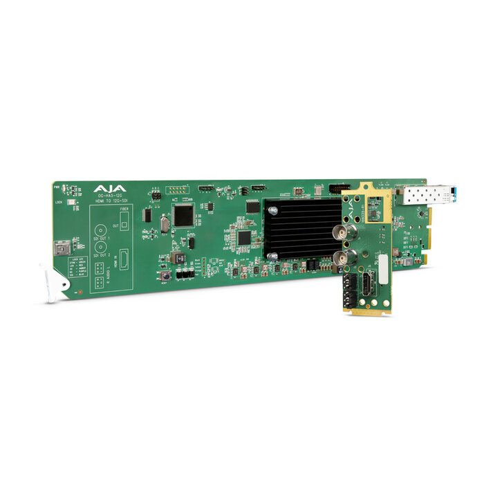 Aja AJA OG-HA5-12G-T - HDMI 2.0 to 12G-SDI Converters with Fiber 12G LC Transmitter