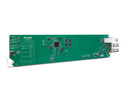 Aja AJA OG-FiDO-2T-MM openGear 2-Channel 3G-SDI to Multi-Mode LC Fiber Transmitter