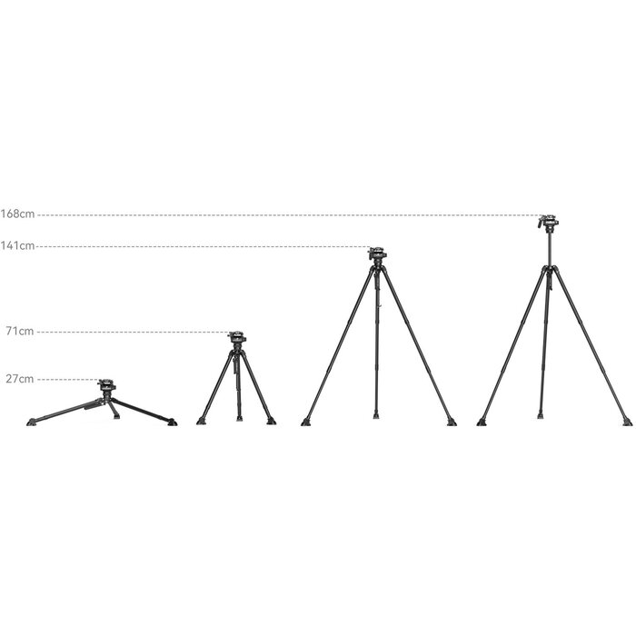 Smallrig SmallRig 4259 x Potato Jet Tribex Hydraulic Carbon Fiber Tripod Kit