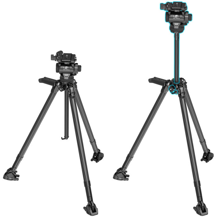 Smallrig SmallRig 4259 x Potato Jet Tribex Hydraulic Carbon Fiber Tripod Kit