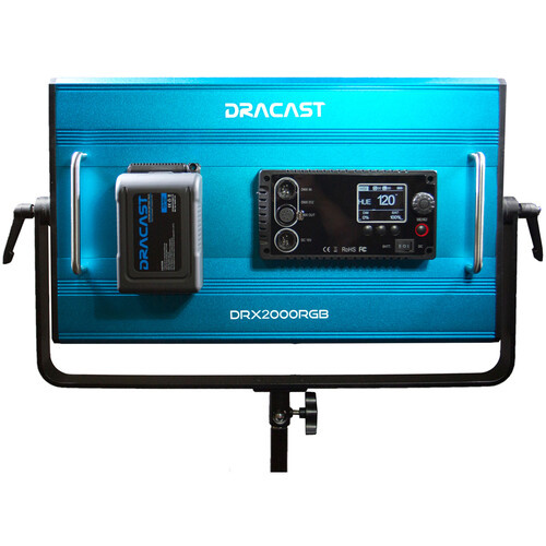 Dracast Dracast X-serie LED2000 RGB en tweekleurig LED-videolichtpaneel