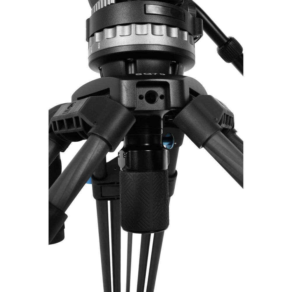 Sirui SQ75 Carbon Fiber Tripod Kit with VHS-10 Fluid Head