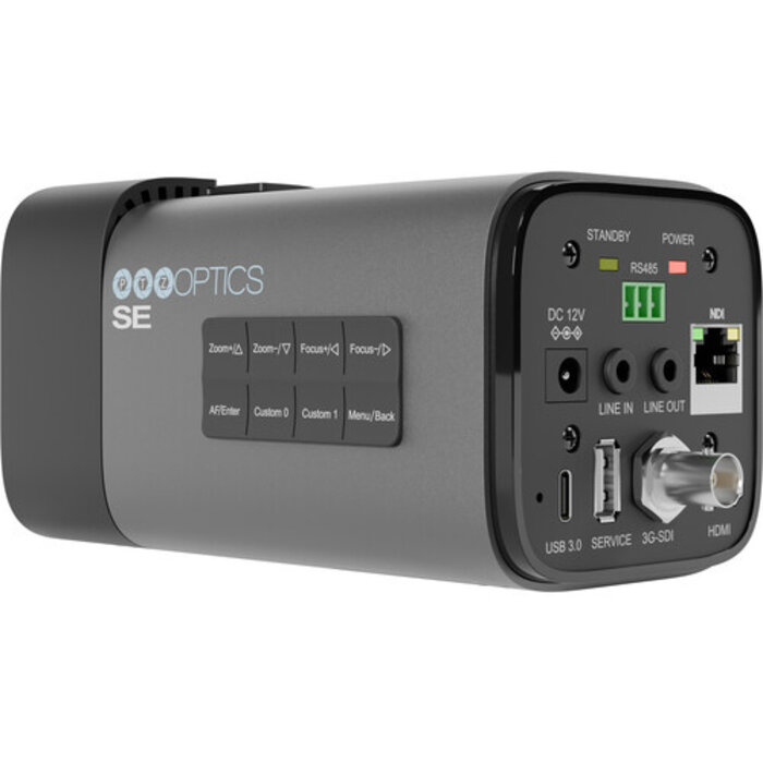 PTZ Optics PTZOptics Studio SE Hive-gekoppelde camera met 12x optische zoom (grijs)