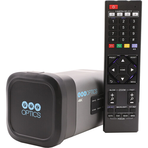 PTZ Optics PTZOptics Studio 4K Camera with 12x Optical Zoom (grey)