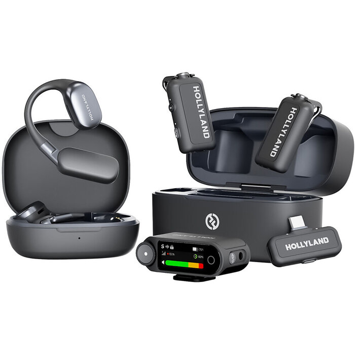 Hollyland Hollyland LARK MAX 2 Ultimate Combo 2-Persoons Wireless Microphone System