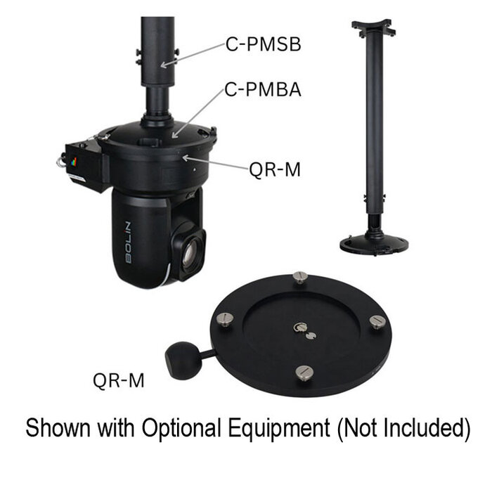 Bolin Technology Bolin Technology QR-M Quick Release Plate for Indoor PTZ Cameras