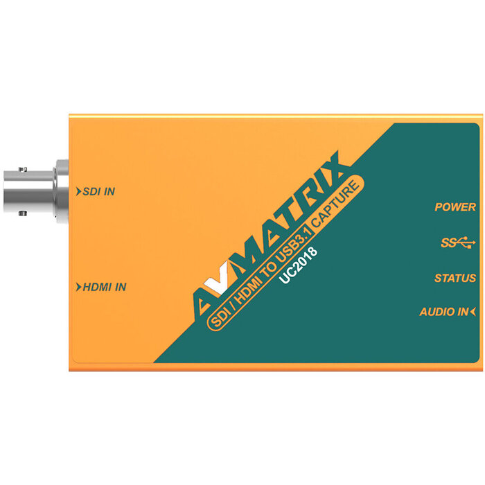 AVMatrix AVMatrix UC2018 SDI/HDMI to USB-C Video Capture