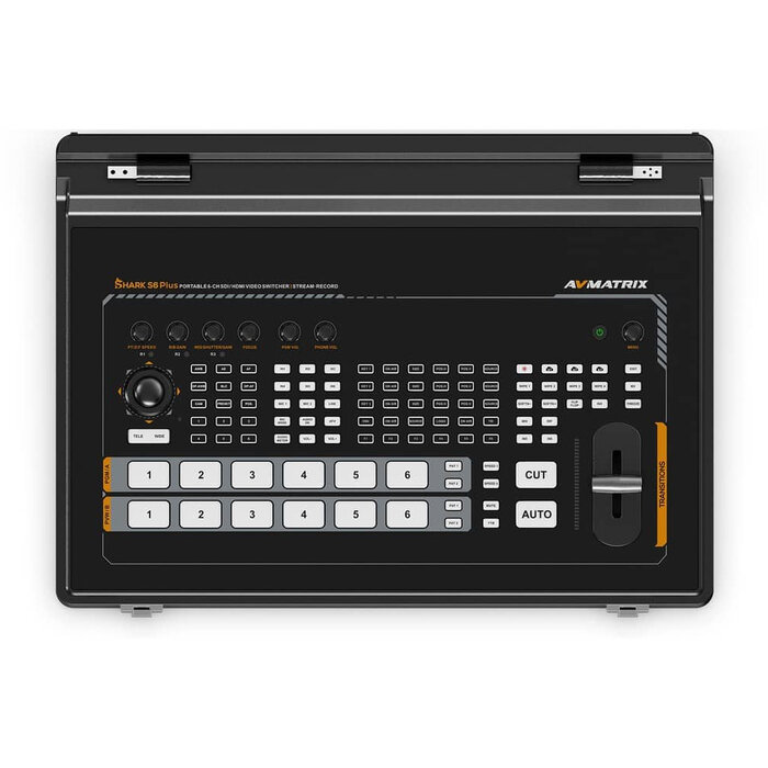 AVMatrix AVMATRIX SHARK S6 PLUS Mobiele 6-Kanaals Video Switcher