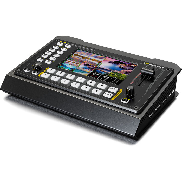 AVMatrix AVMATRIX Shark S6 6-Kanaals HDMI/SDI Video Switcher