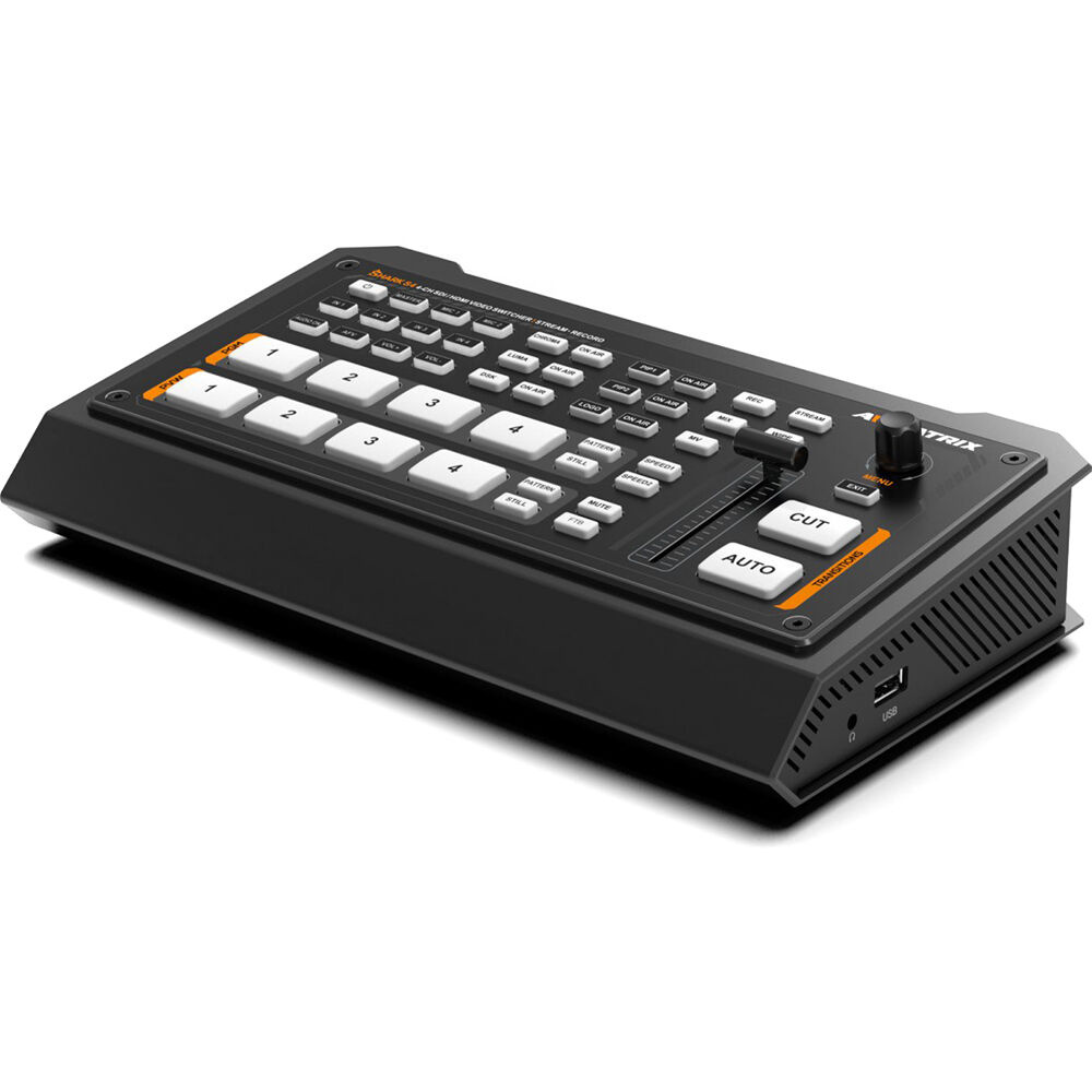 AVMatrix AVMATRIX Shark S4 4-Kanaals HDMI/SDI Video Switcher