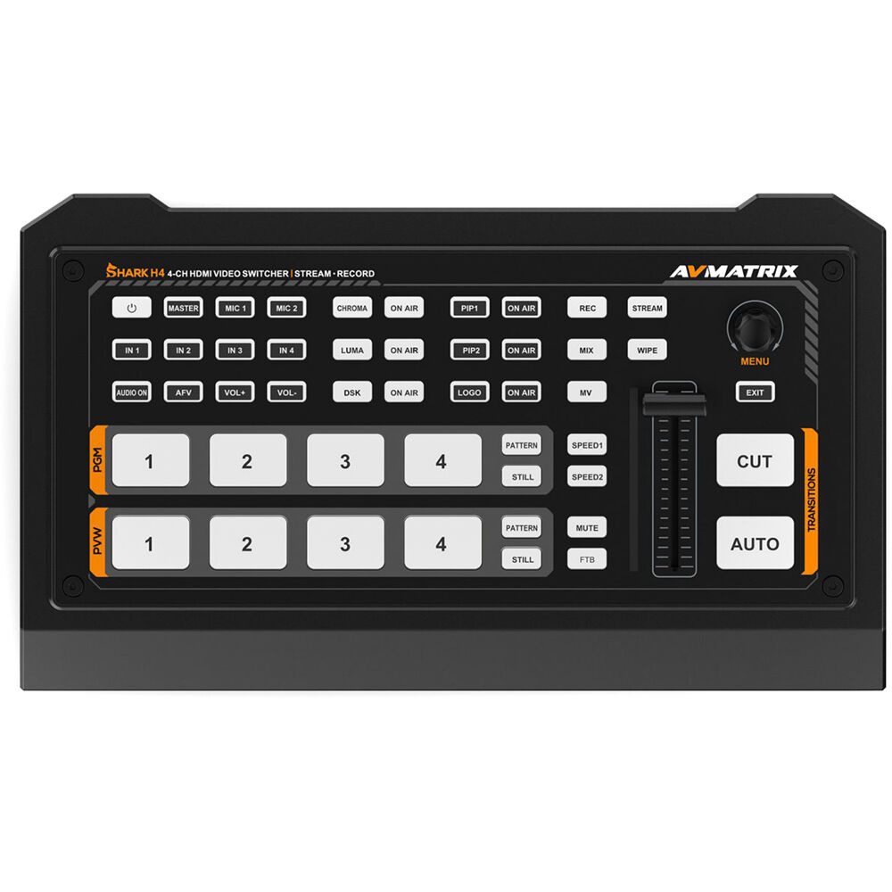 AVMatrix AVMATRIX Shark H4 4-Channel HDMI Video Switcher