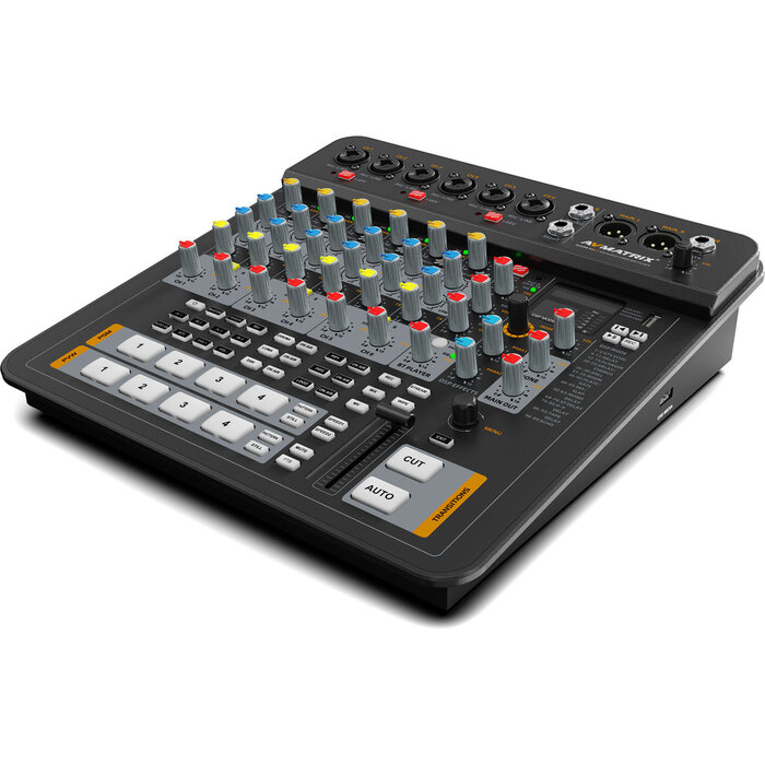 AVMATRIX SHARK H4M 4-Kanaals HDMI AV Switcher