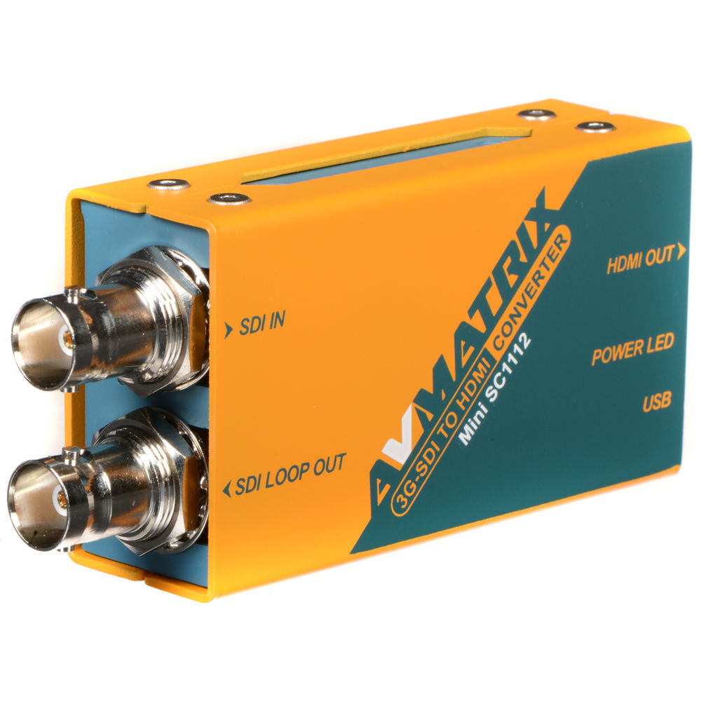 AVMatrix AVMATRIX Mini SC1112 3G-SDI to HDMI Mini Converter