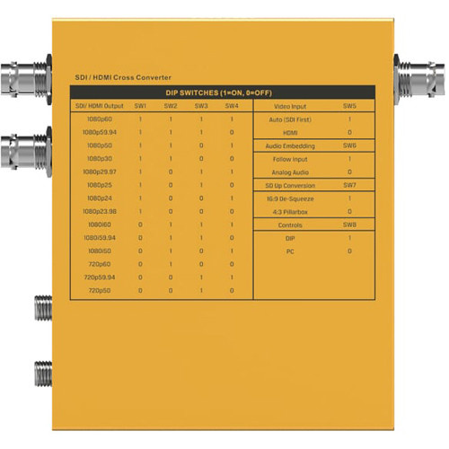 AVMatrix AVMATRIX SC2030 3G-SDI/HDMI Scaling Cross Converter