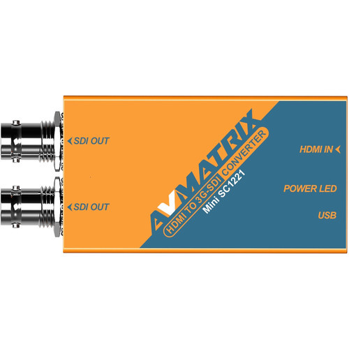 AVMatrix AVMATRIX MINI SC1221 HDMI naar Dual 3G-SDI Video Converter