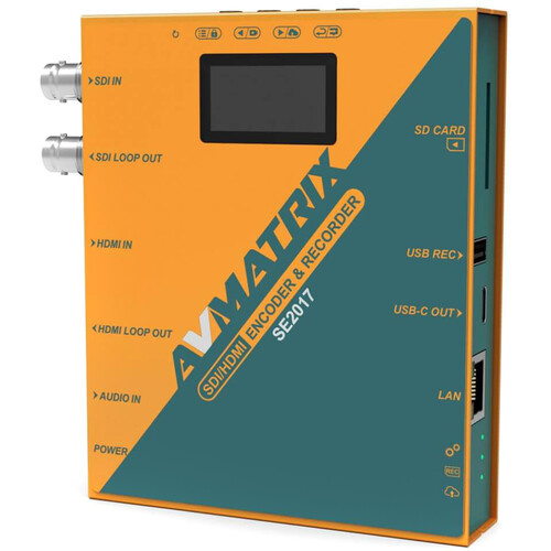 AVMatrix AVMATRIX SE2017 3G-SDI/HDMI Streaming Encoder/Recorder