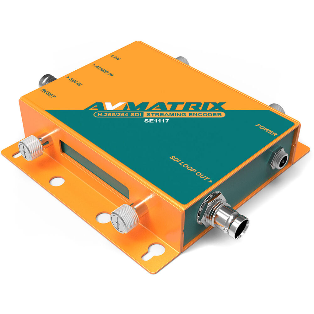 AVMatrix AVMATRIX SE1117 H.265/ H.264 SDI Streaming Encoder