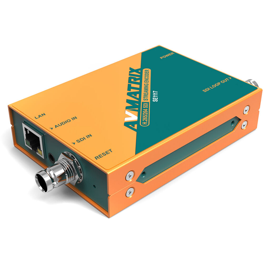 AVMatrix AVMATRIX SE1117 H.265/ H.264 SDI Streaming Encoder