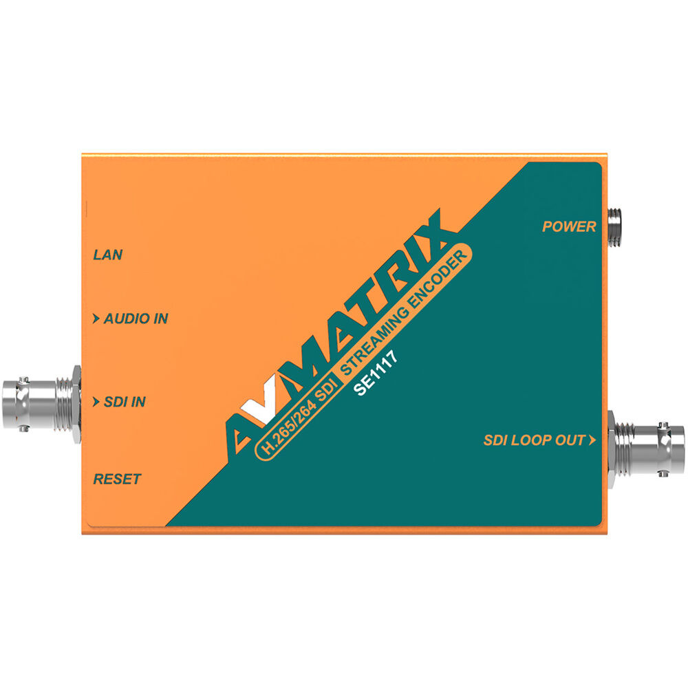 AVMatrix AVMATRIX SE1117 H.265/ H.264 SDI Streaming Encoder