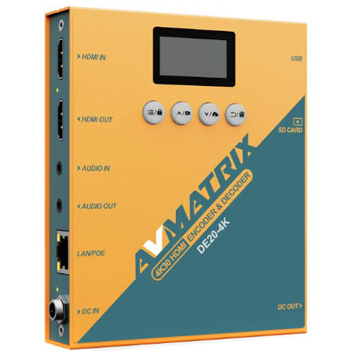 AVMatrix AVMATRIX DE20-4K HDMI Encoder Decoder