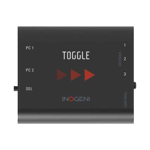 INOGENI Inogeni TOGGLE - USB 3.0 Switcher / 3 USB-apparaten tussen 2 Computers