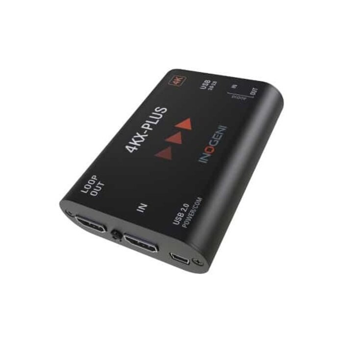 INOGENI Inogeni 4KX-PLUS - HDMI naar USB 3.0 Converter / 4K30 / HDMI-loop / Analoog Audio