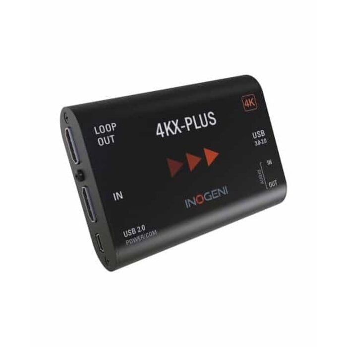 INOGENI Inogeni 4KX-PLUS - HDMI naar USB 3.0 Converter / 4K30 / HDMI-loop / Analoog Audio