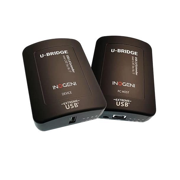 INOGENI Inogeni U-BRIDGE - USB 2.0 Extender / Up to 100 m over CAT5e/6/7